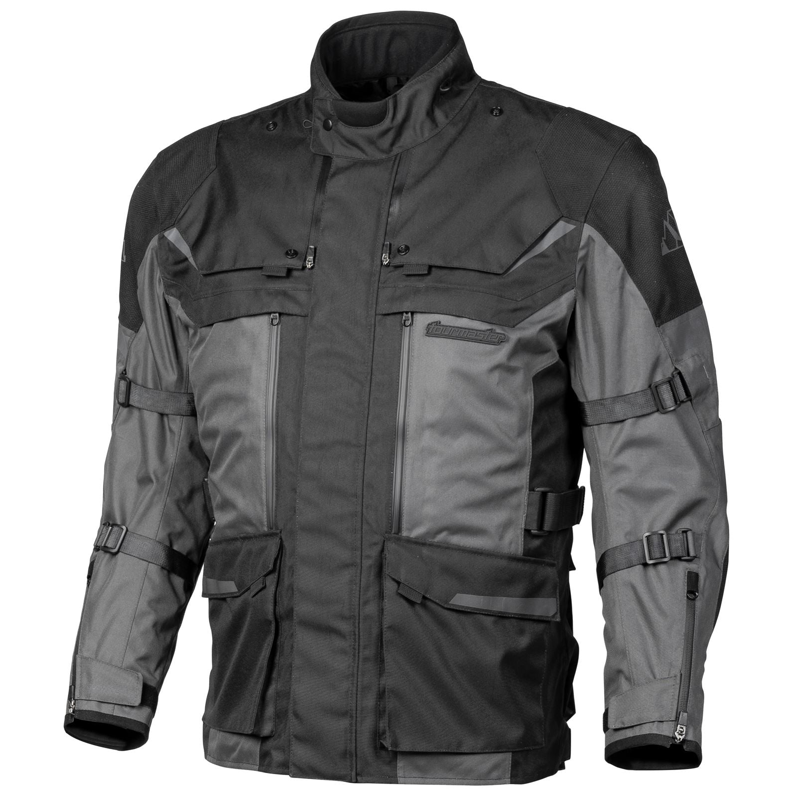 Tourmaster Mariner Waterproof Jacket - Black/Grey_1383894