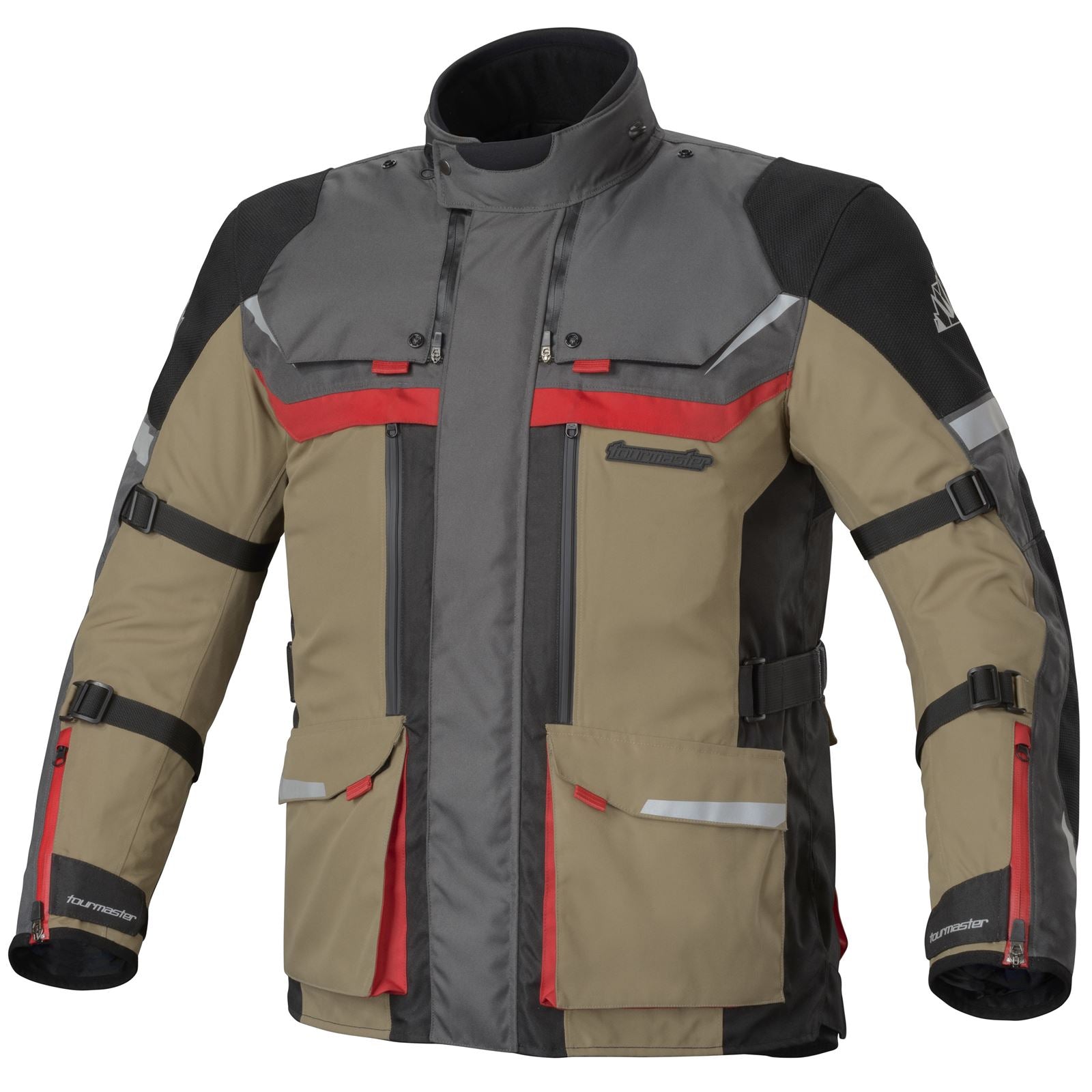 Tourmaster Mariner Waterproof Jacket - Sand/Grey_1383912