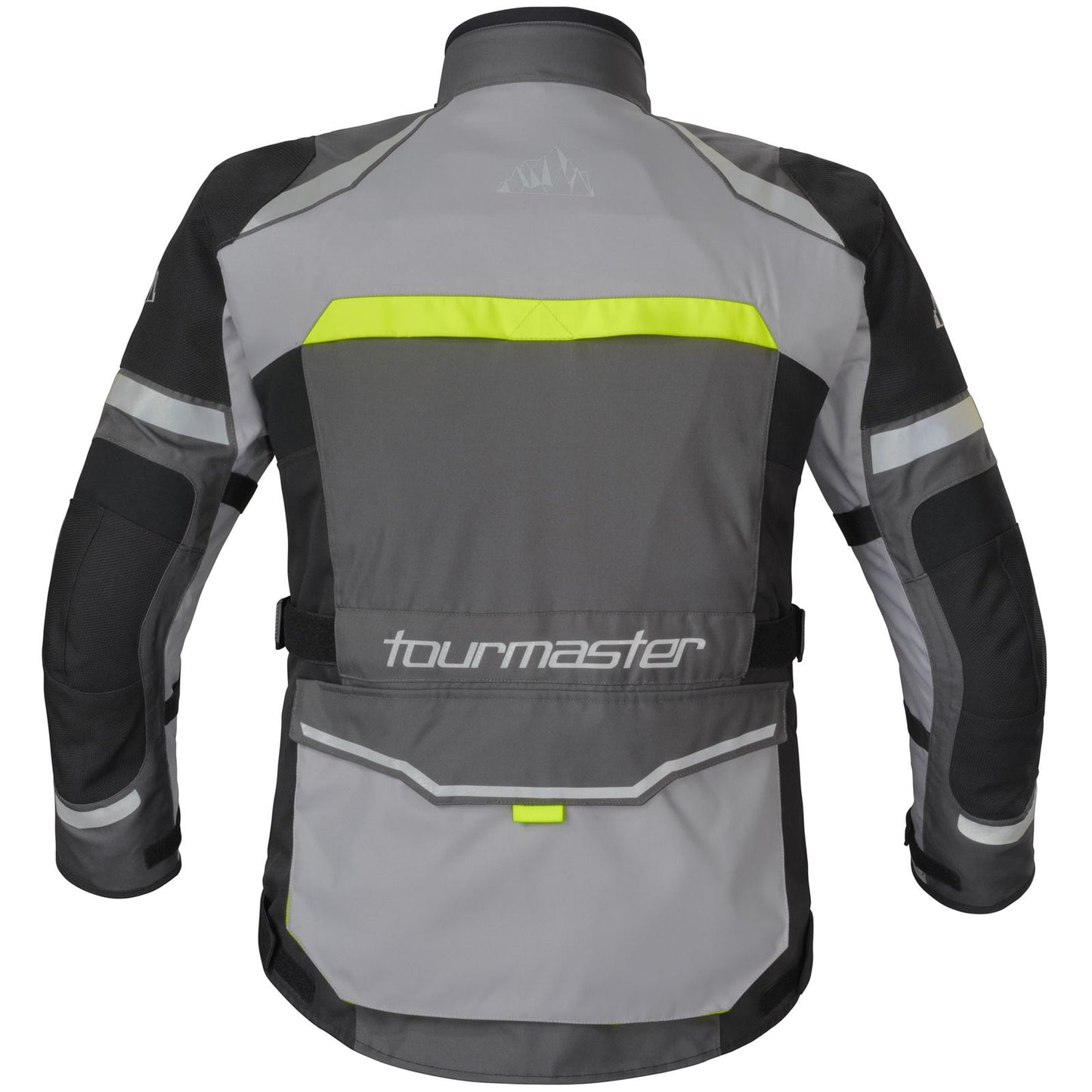 Tourmaster Mariner Waterproof Jacket - Grey/Hi-Viz_1383945