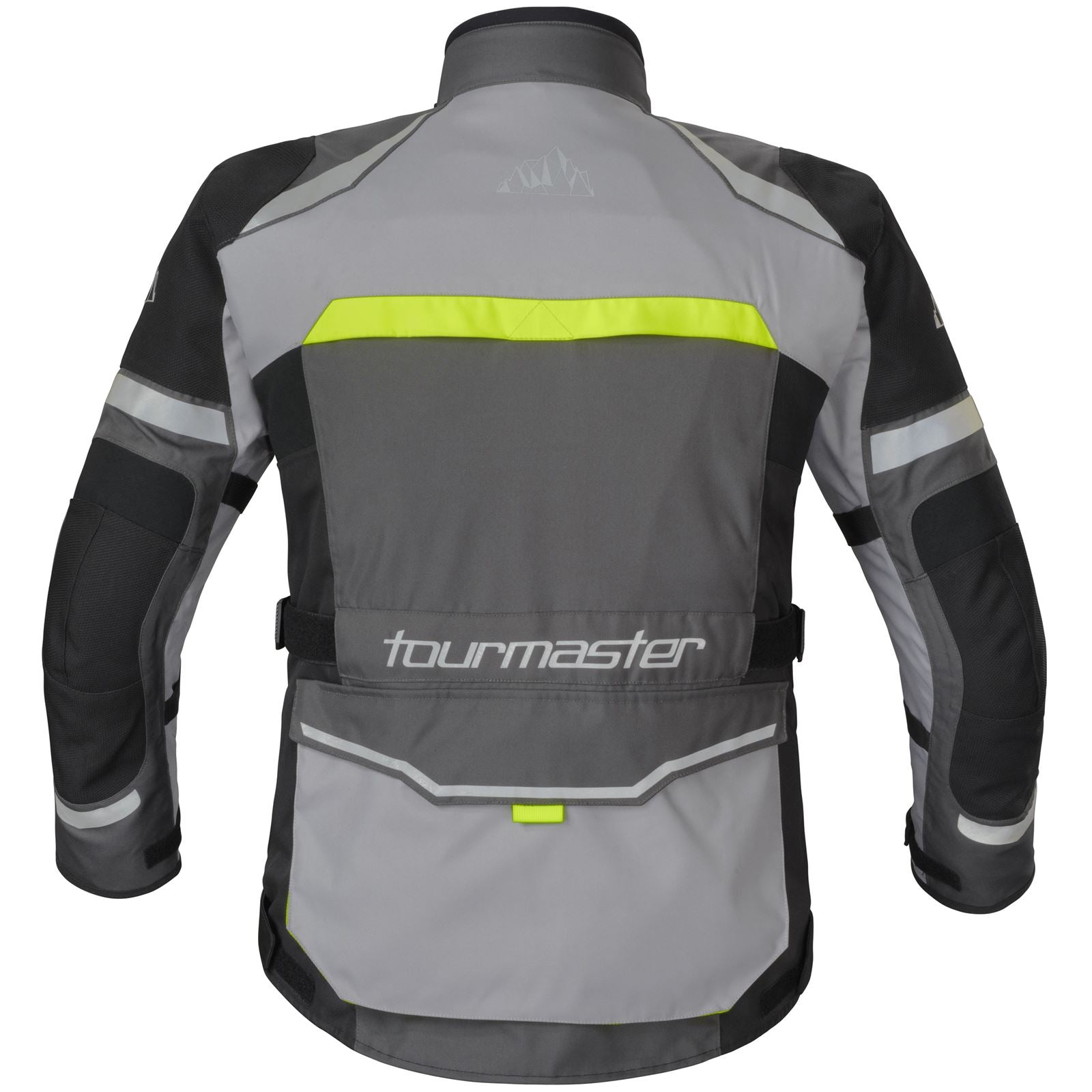 Tourmaster Mariner Waterproof Jacket - Grey/Hi-Viz_1383945