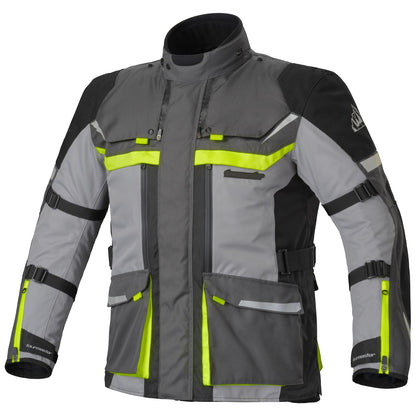 Tourmaster Mariner Waterproof Jacket - Grey/Hi-Viz_1383924