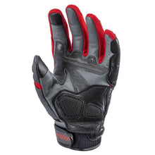 Tourmaster Men's Sierra Peak Leather Gloves - Grey/Red - M OPEN BOX [MPN: 8852-0171-05]_2089610