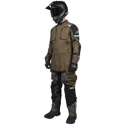 Tourmaster Centurion Laminated 1-Piece Suit - Sand/Gunmetal_1389182