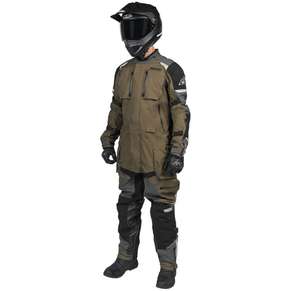 Tourmaster Centurion Laminated 1-Piece Suit - Sand/Gunmetal_1389183