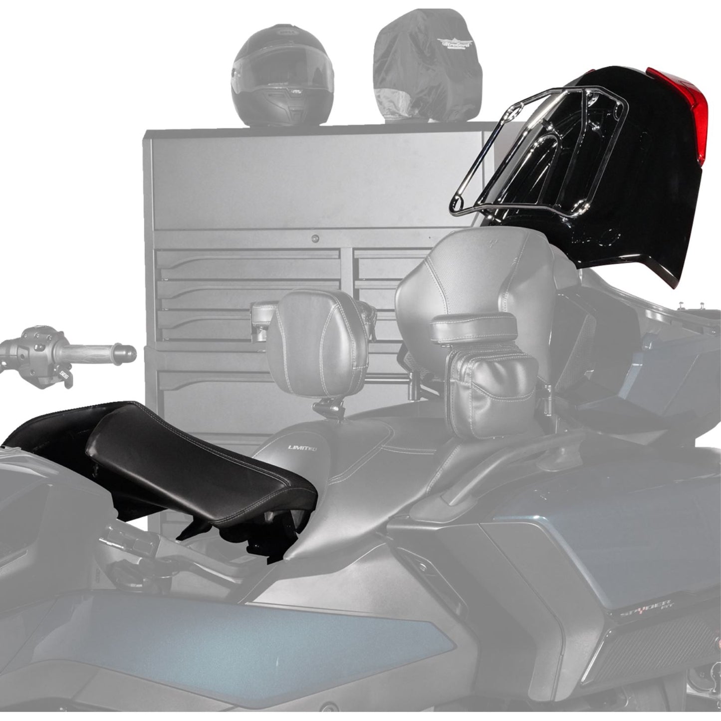 Show Chrome Seat Shock - Spyder RT '20-'24 41-269_1380558