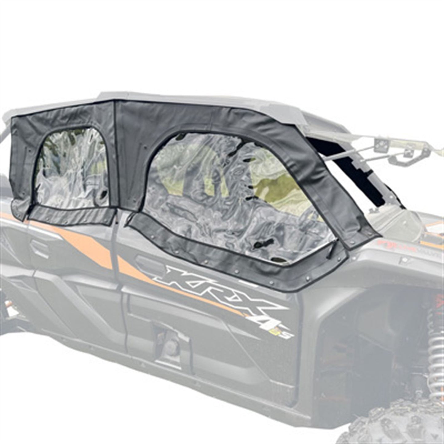 Falcon Ridge Soft Upper Doors for Kawasaki KRX - With Zippers 52-10111-Z_1734282