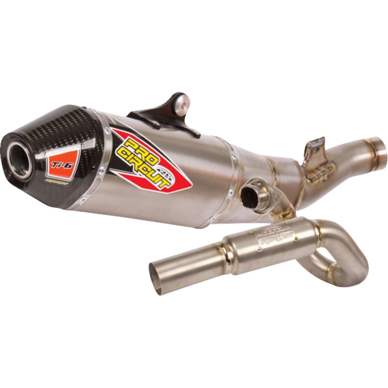 Pro Circuit TI-6 Exhaust System - Titanium for 2024-2025 Kawasaki KX 450 [MPN: 0322445F]_1480087