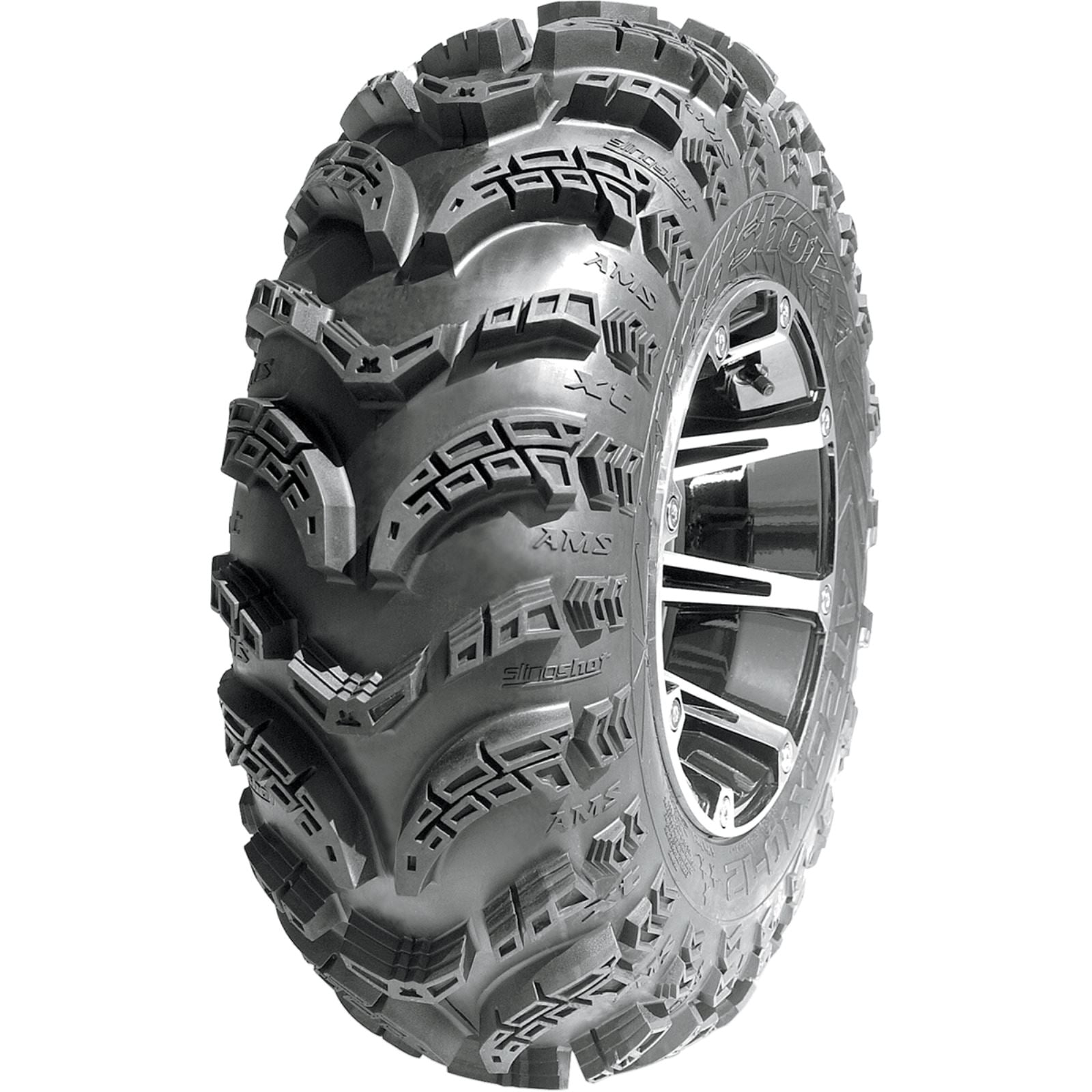 AMS TIRES Tire - Slingshot AT - Front/Rear - 25x10-12 - 6 Ply 1250-6511_1385243