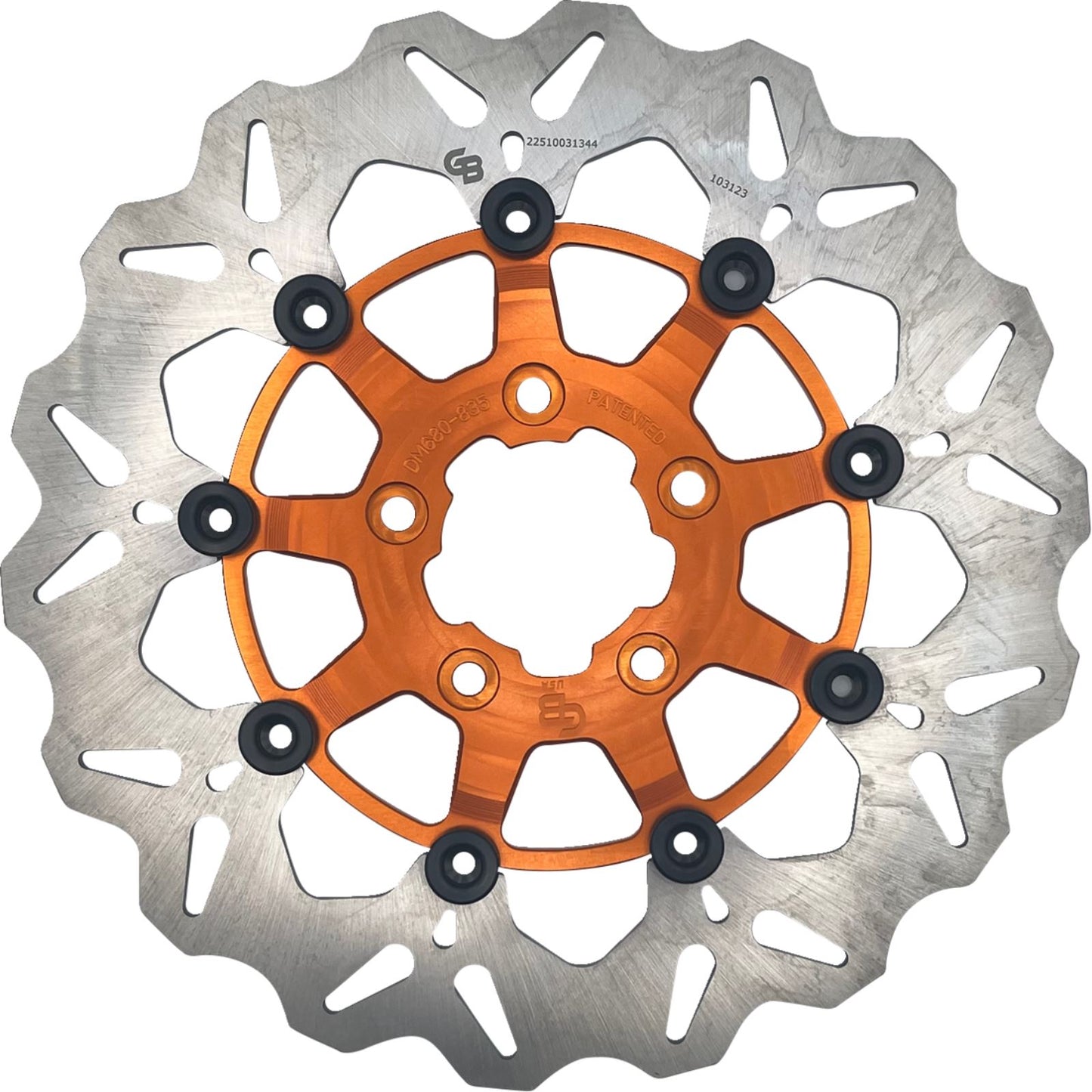 Galfer GBrake Rotor - Front - Orange DF680CW-O_1385363