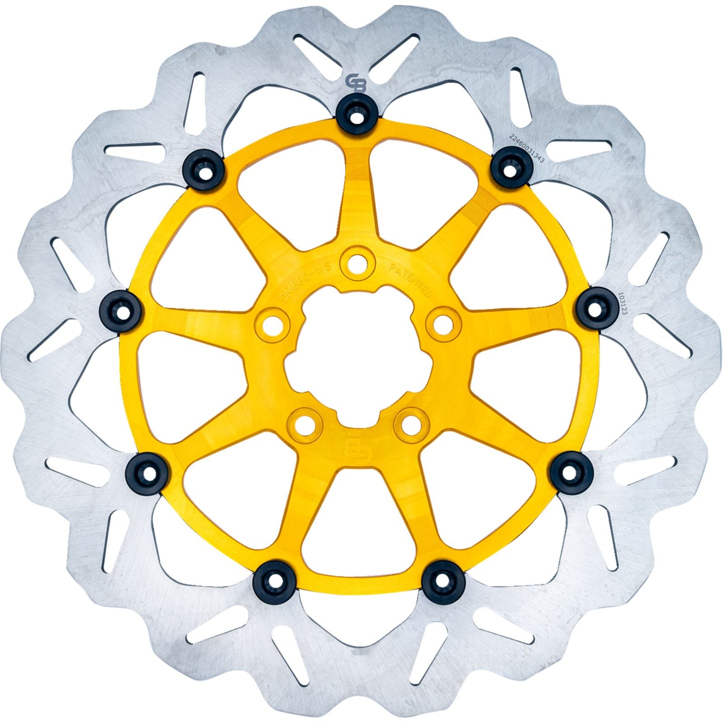 Galfer GBrake Rotor - Front - Gold DF680CWS-G_1385371