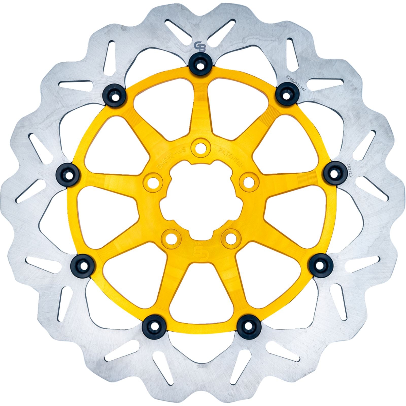 Galfer GBrake Rotor - Front - Gold DF680CWS-G_1385371