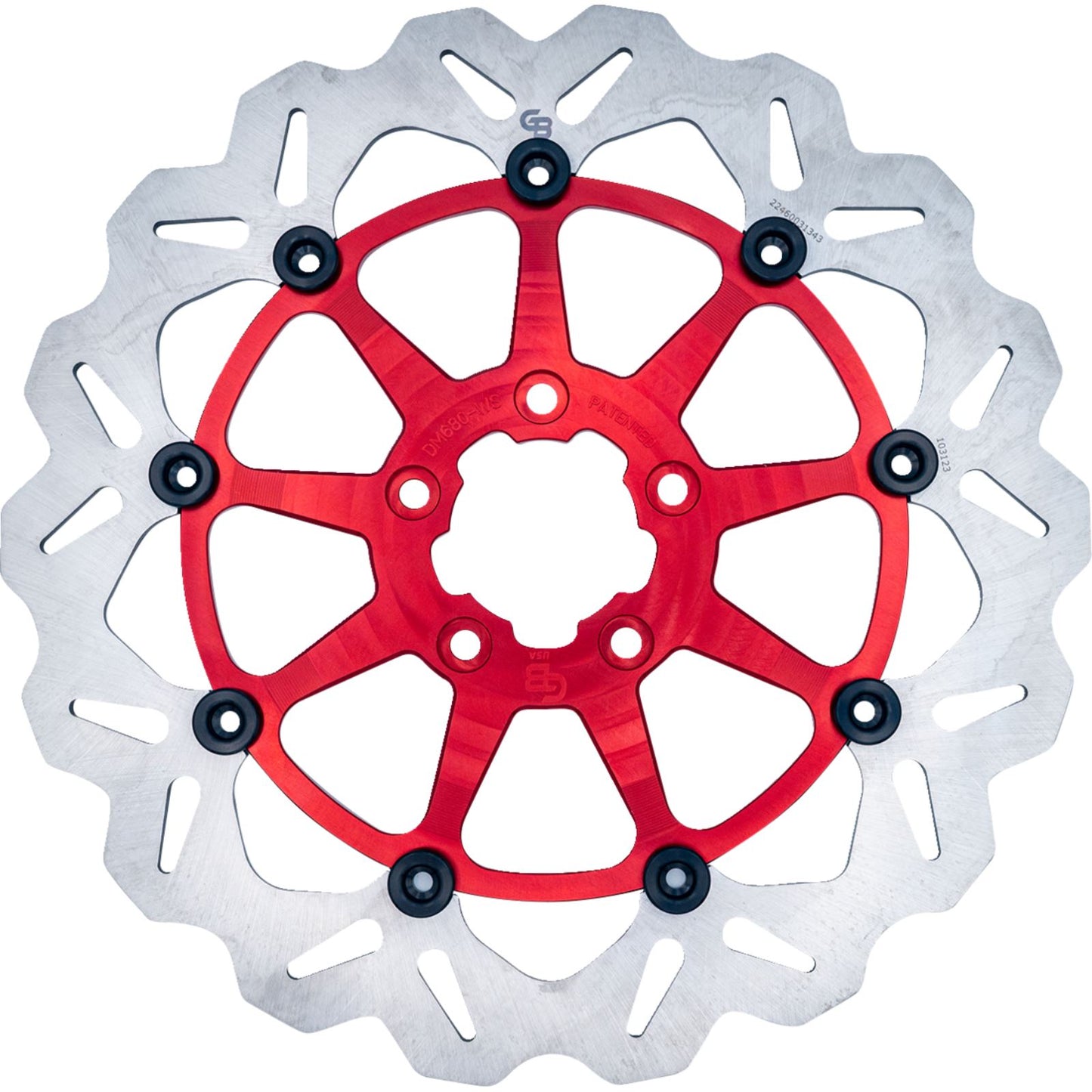 Galfer GBrake Rotor - Front - Red DF680CWS-R_1385372