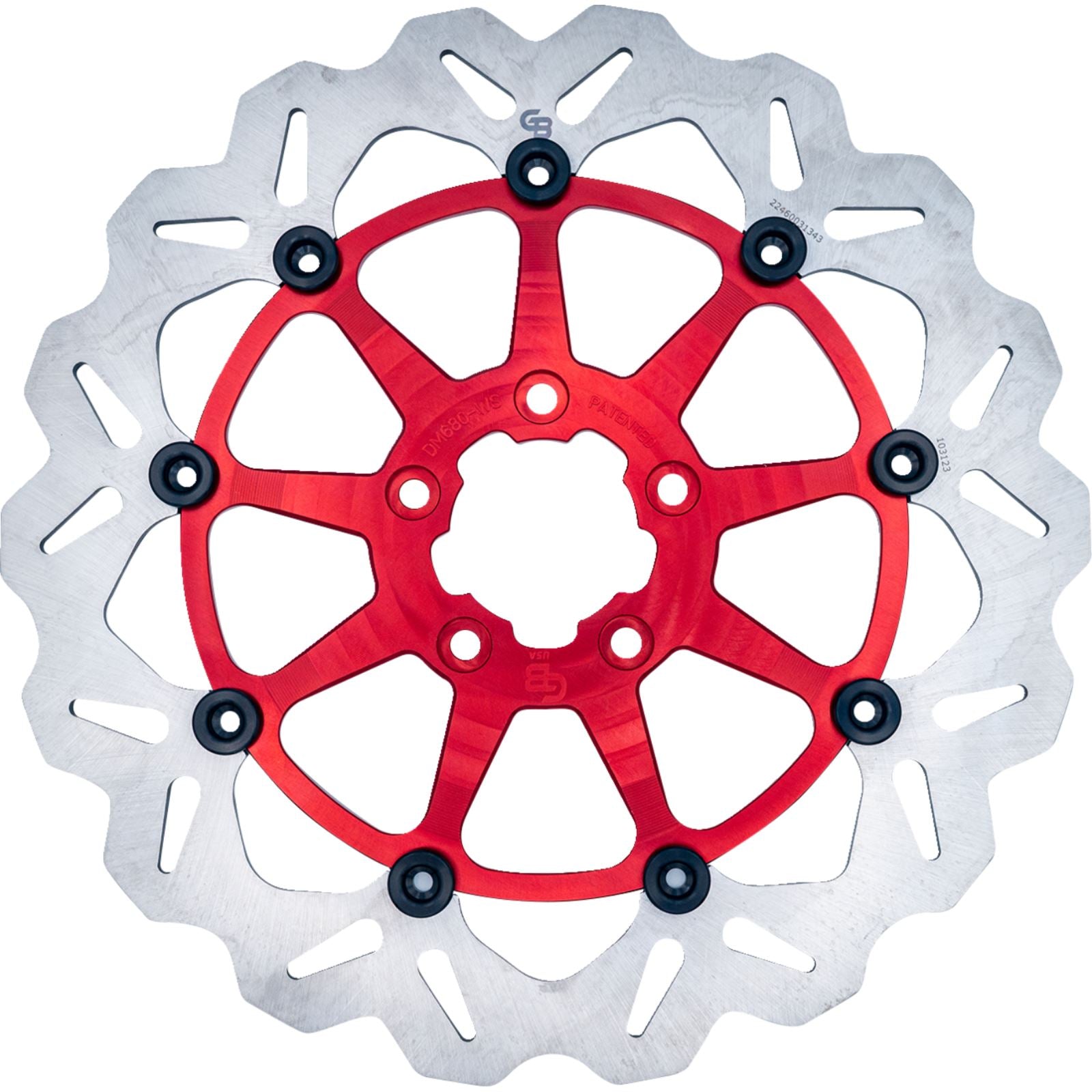 Galfer GBrake Rotor - Front - Red DF680CWS-R_1385372
