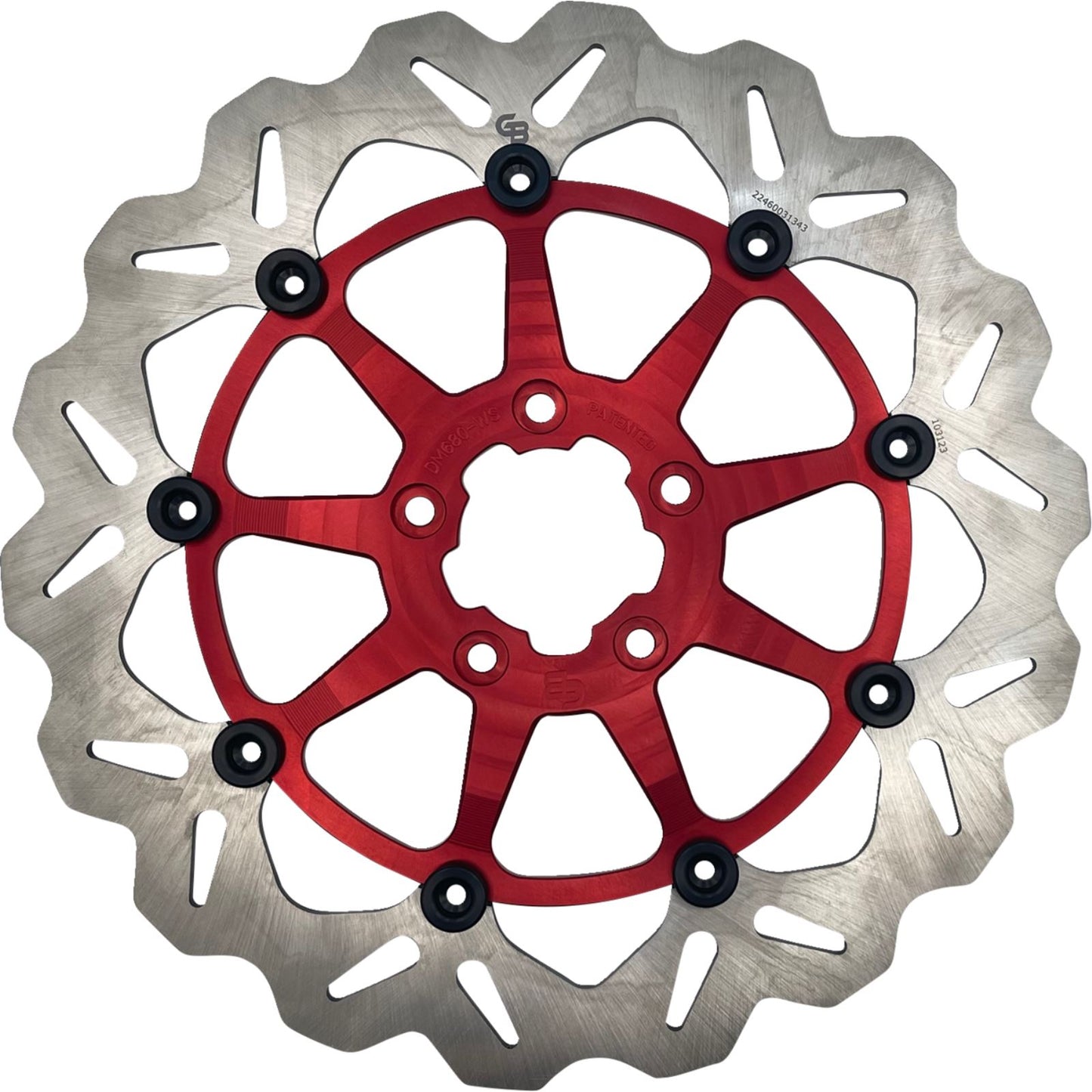 Galfer GBrake Rotor - Front - Red DF680CWSS-R_1385375