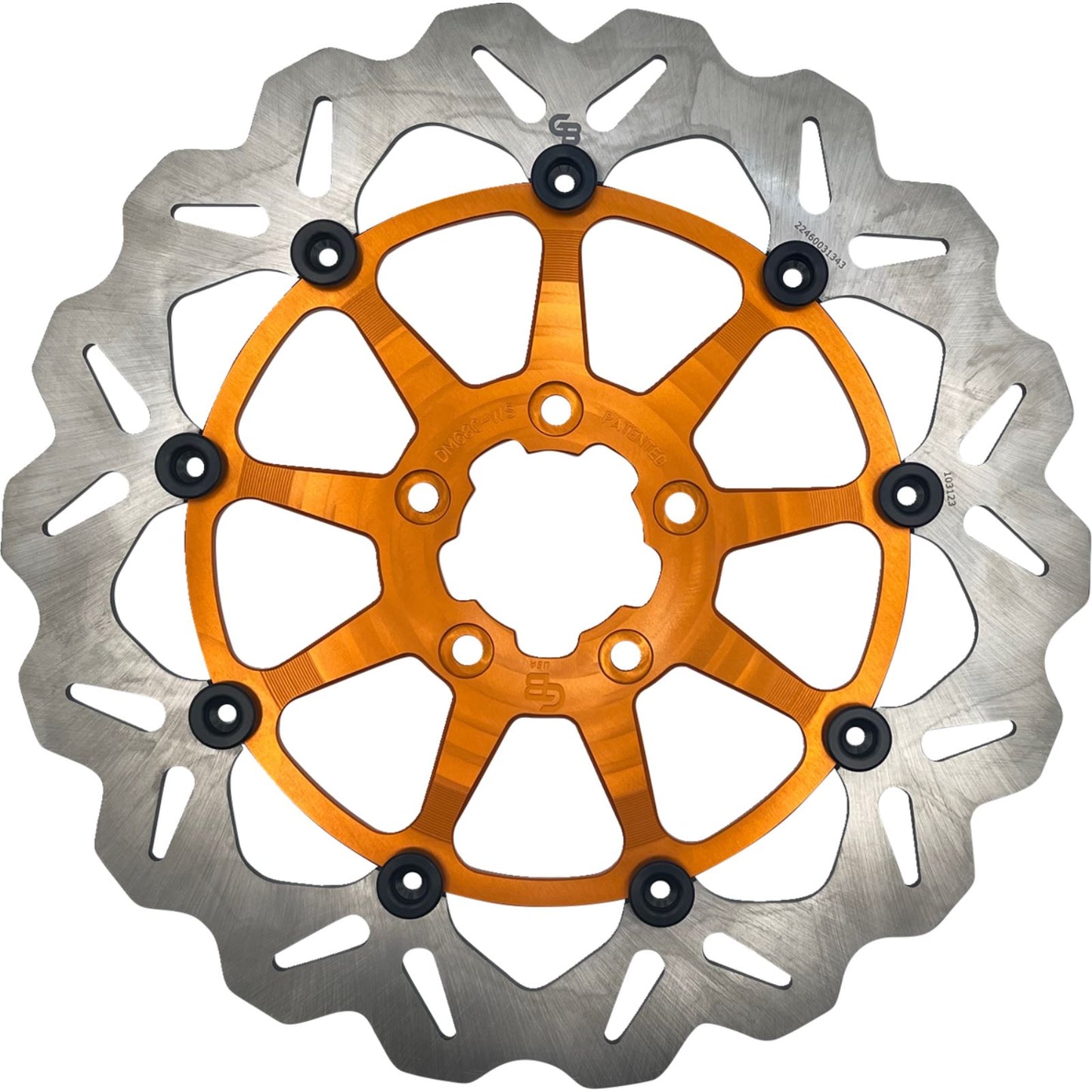 Galfer GBrake Rotor - Front - Orange DF680CWSS-O_1385376