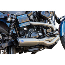 S&S Cycle 2-into-1 Qualifier Exhaust System - Brushed 550-1097_1385382