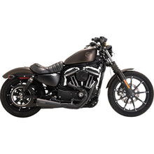 Vance And Hines 2-into-1 Upsweep Exhaust System - Stainless Steel - Black 47328_1385311