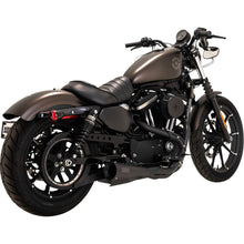 Vance And Hines 2-into-1 Upsweep Exhaust System - Stainless Steel - Black 47328_1385510