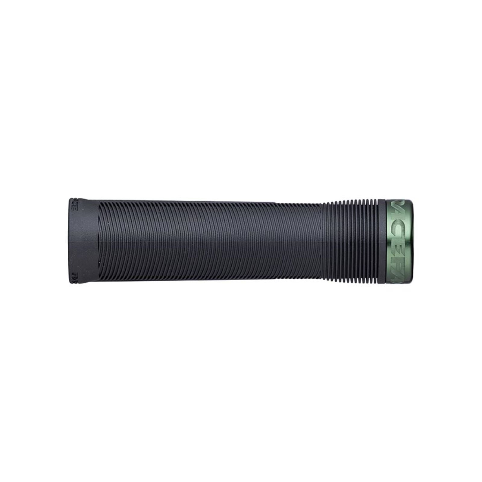 Race Face Chester Grips - Lock-On, Black/Green, 31mm [MPN: 948-00-001-09]_1385857