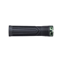 Race Face Chester Grips - Lock-On, Black/Green, 31mm [MPN: 948-00-001-09]_1385856
