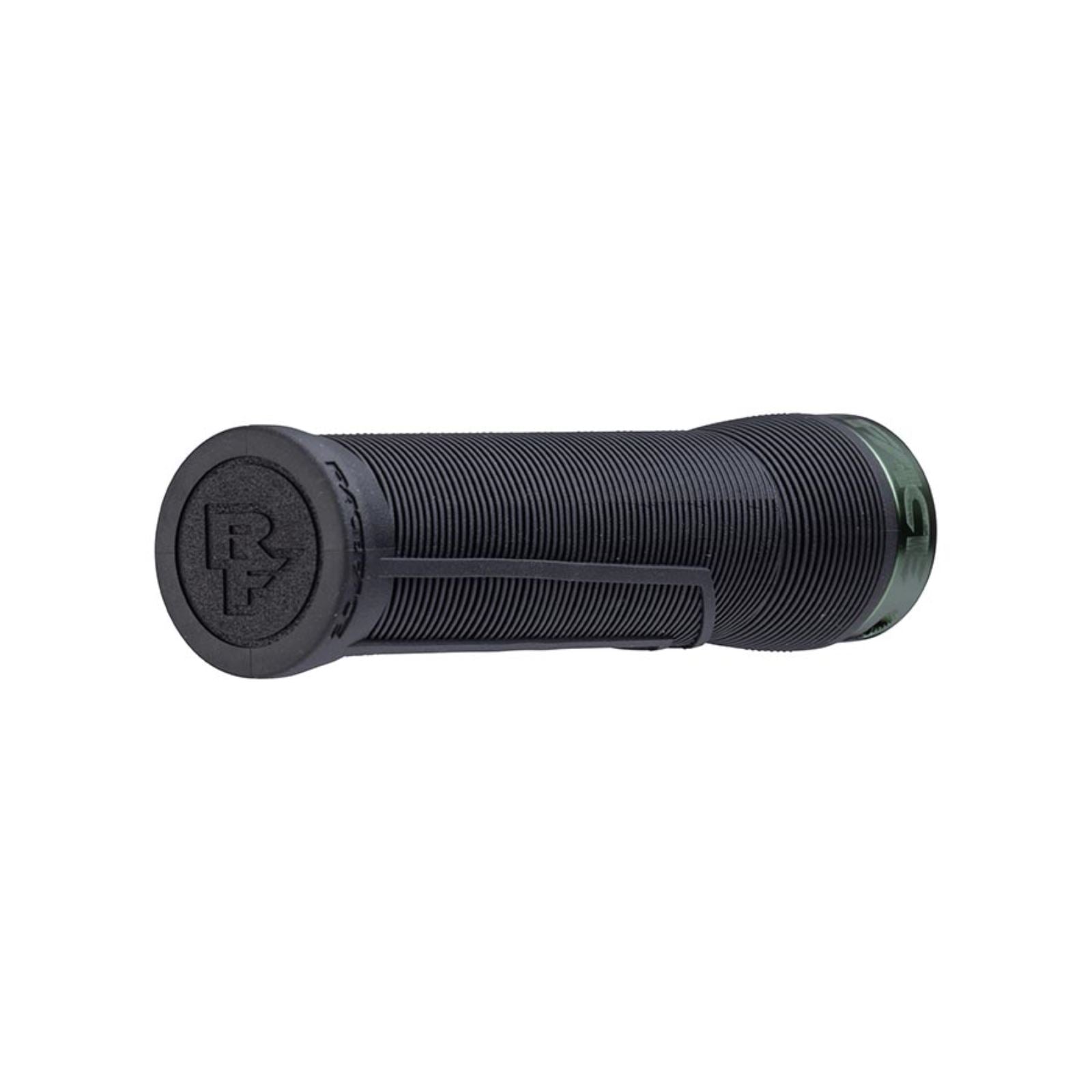 Race Face Chester Grips - Lock-On, Black/Green, 31mm [MPN: 948-00-001-09]_1385855