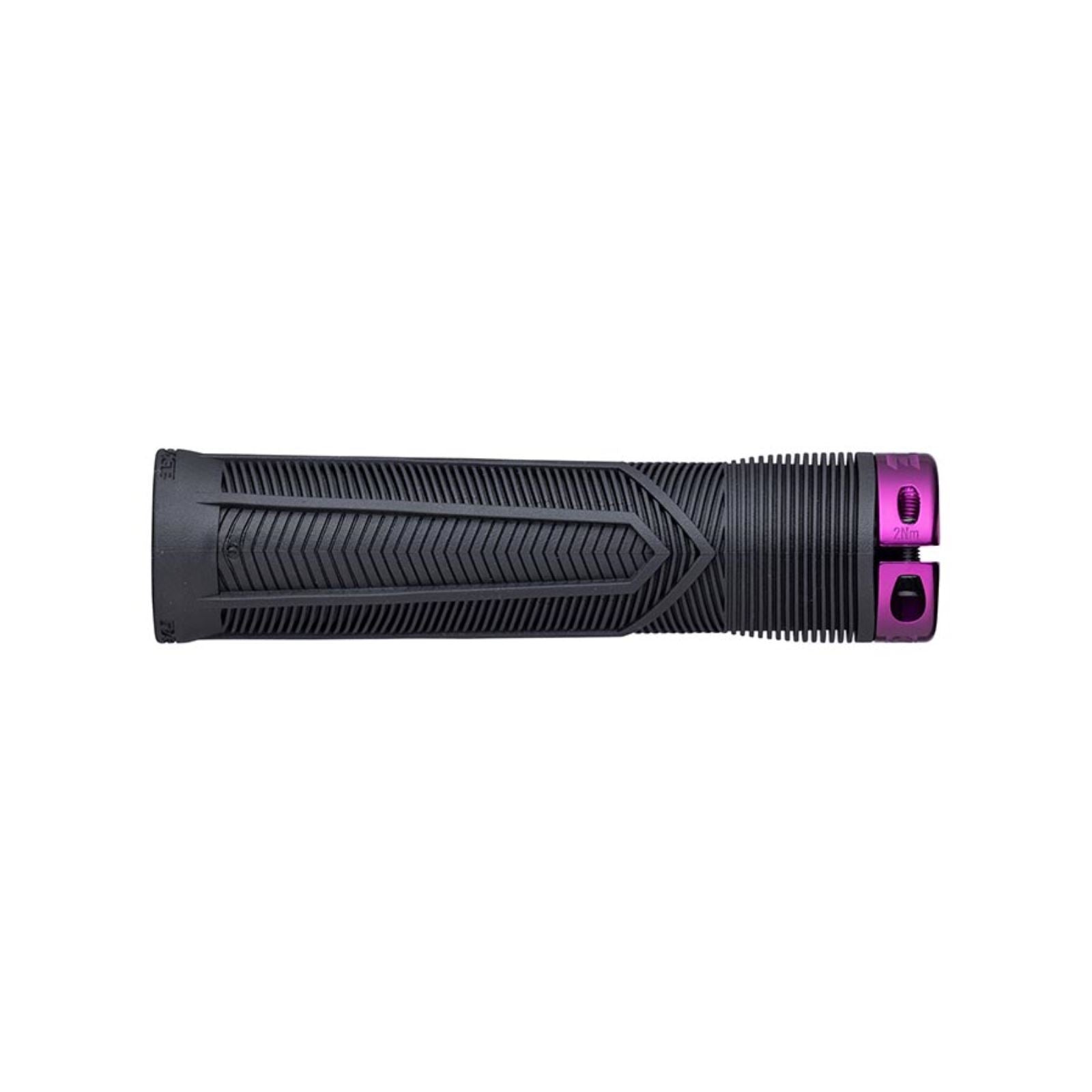 Race Face Chester Grips - Lock-On, Black/Purple, 34mm [MPN: 948-00-002-03]_1385847
