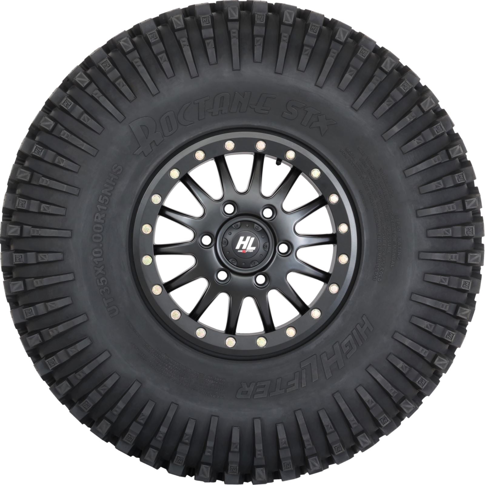 High Lifter Tire - Roctane STX - Front/Rear - 35x10R15 - 8 Ply 001-2749HL_1398082