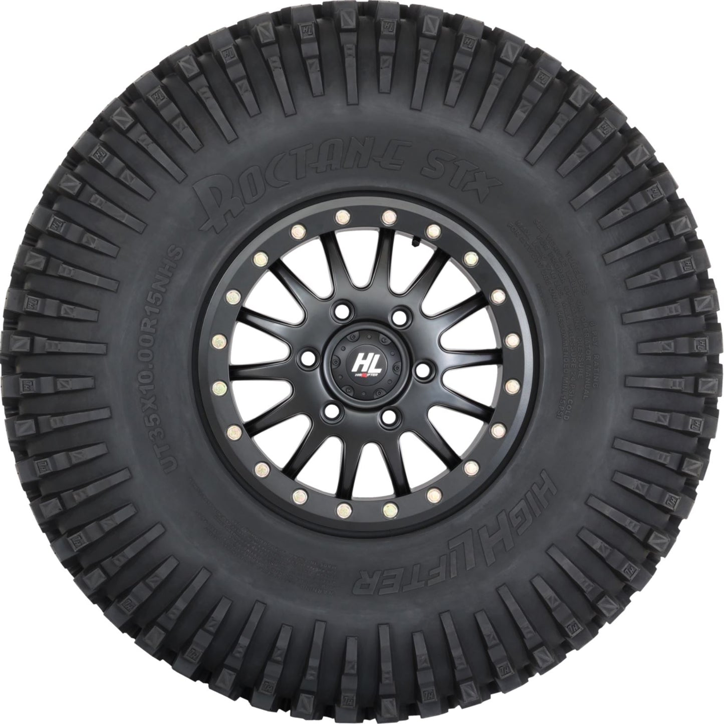 High Lifter Tire - Roctane STX - Front/Rear - 37x10R15 - 8 Ply 001-2750HL_1398088