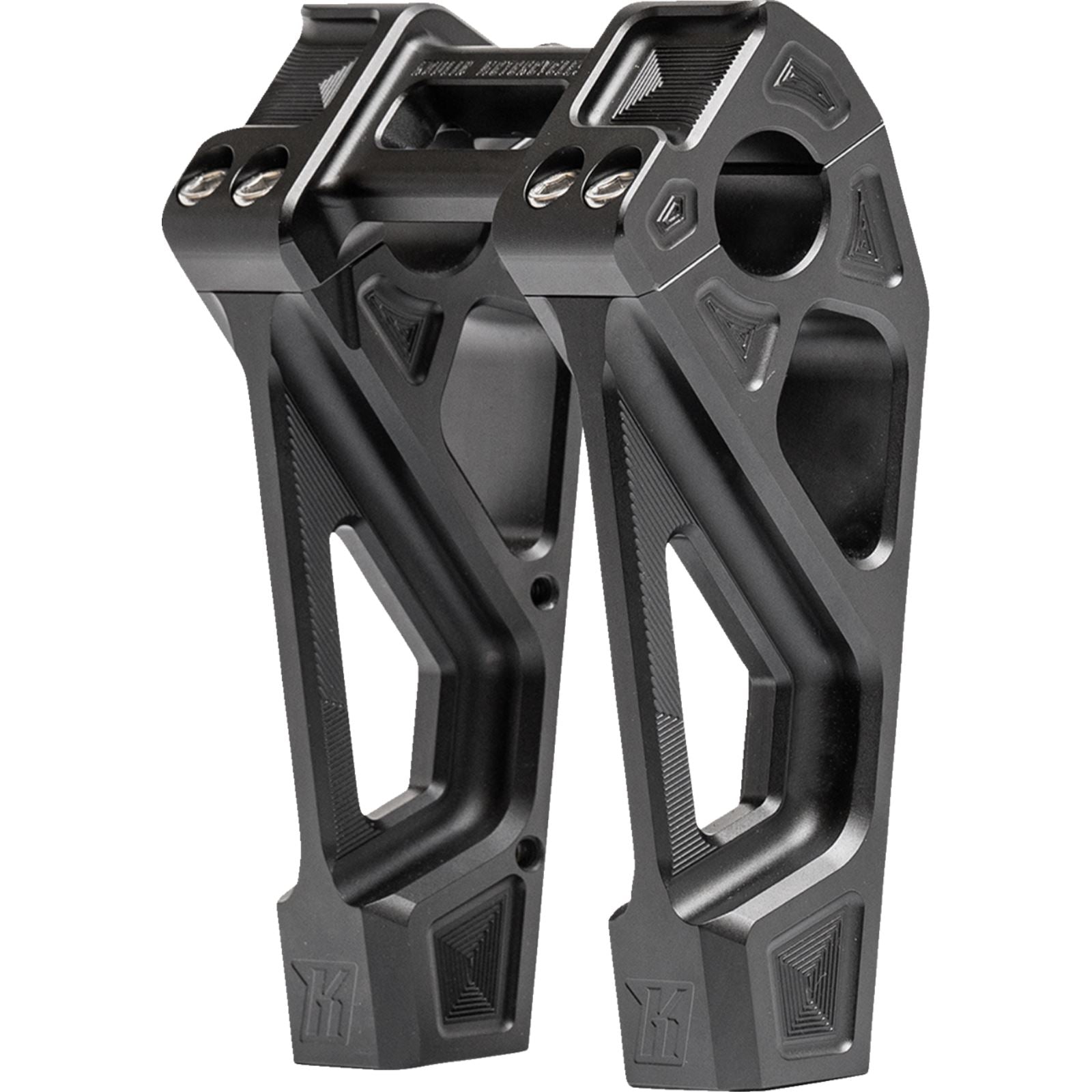 Kodlin USA Risers - Fastback - Includes Clamp - 6" - Black [MPN: K55129]_1387491