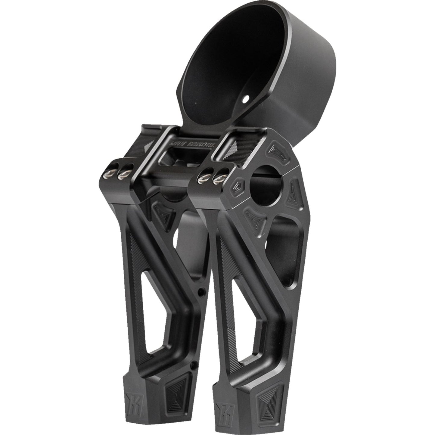 Kodlin USA Risers - Fastback - Includes Clamp - 6" - Black [MPN: K55129]_1387490