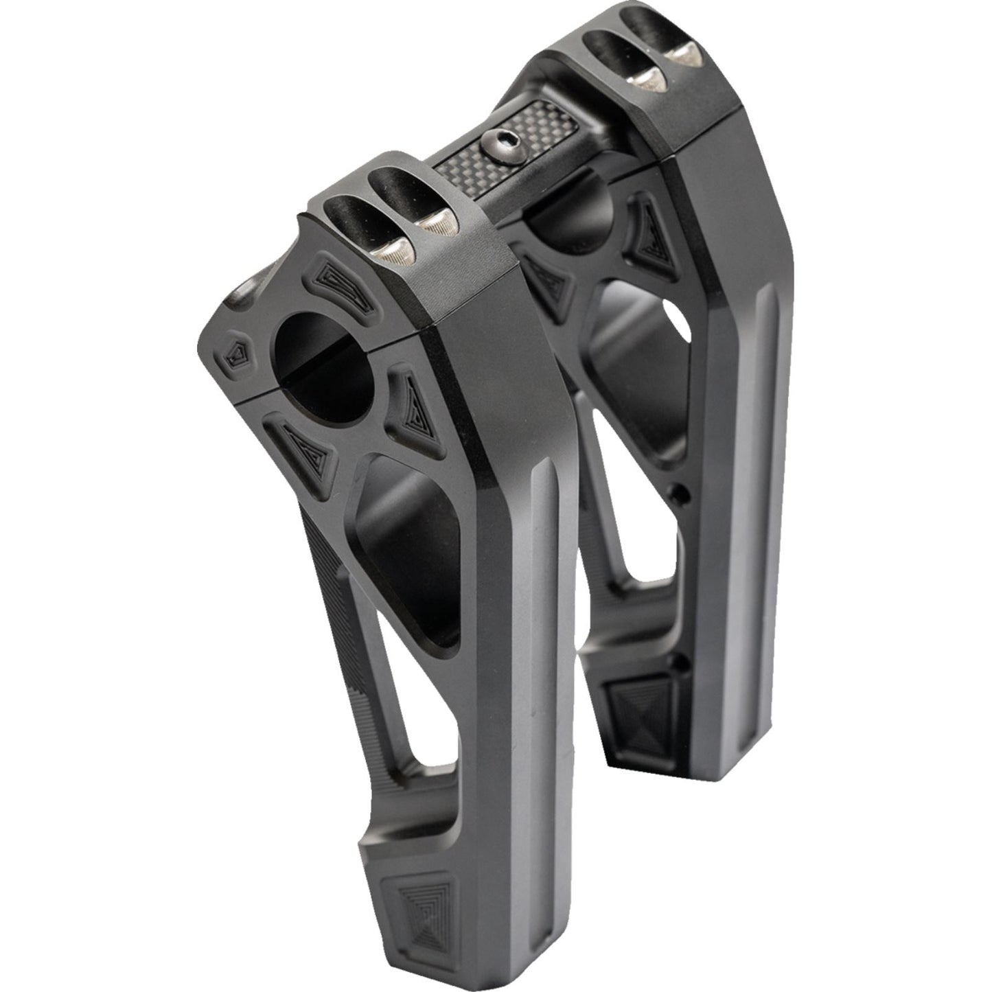 Kodlin USA Risers - Fastback - Includes Clamp - 6" - Black [MPN: K55129]_1387488
