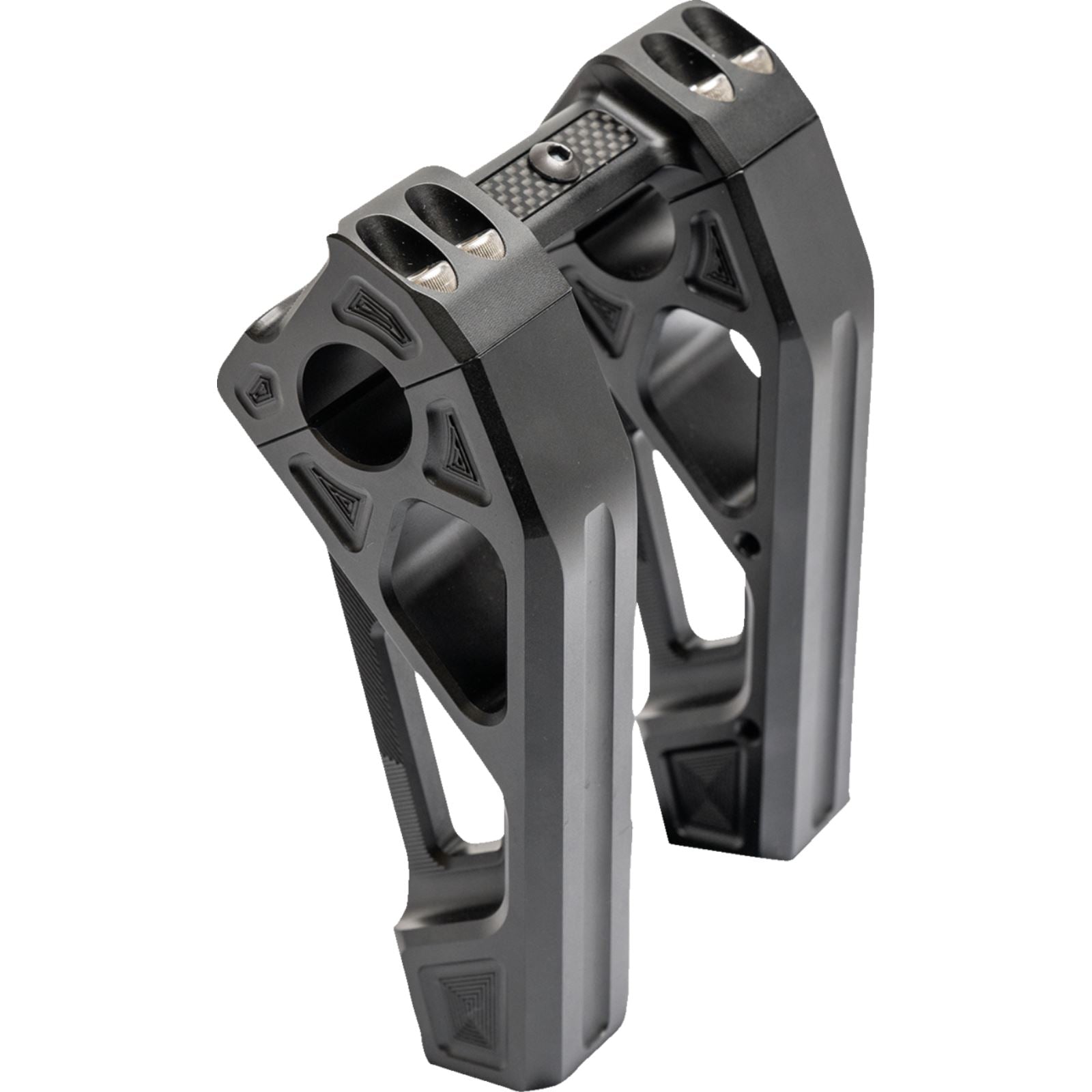 Kodlin USA Risers - Fastback - Includes Clamp - 6" - Black [MPN: K55129]_1387488