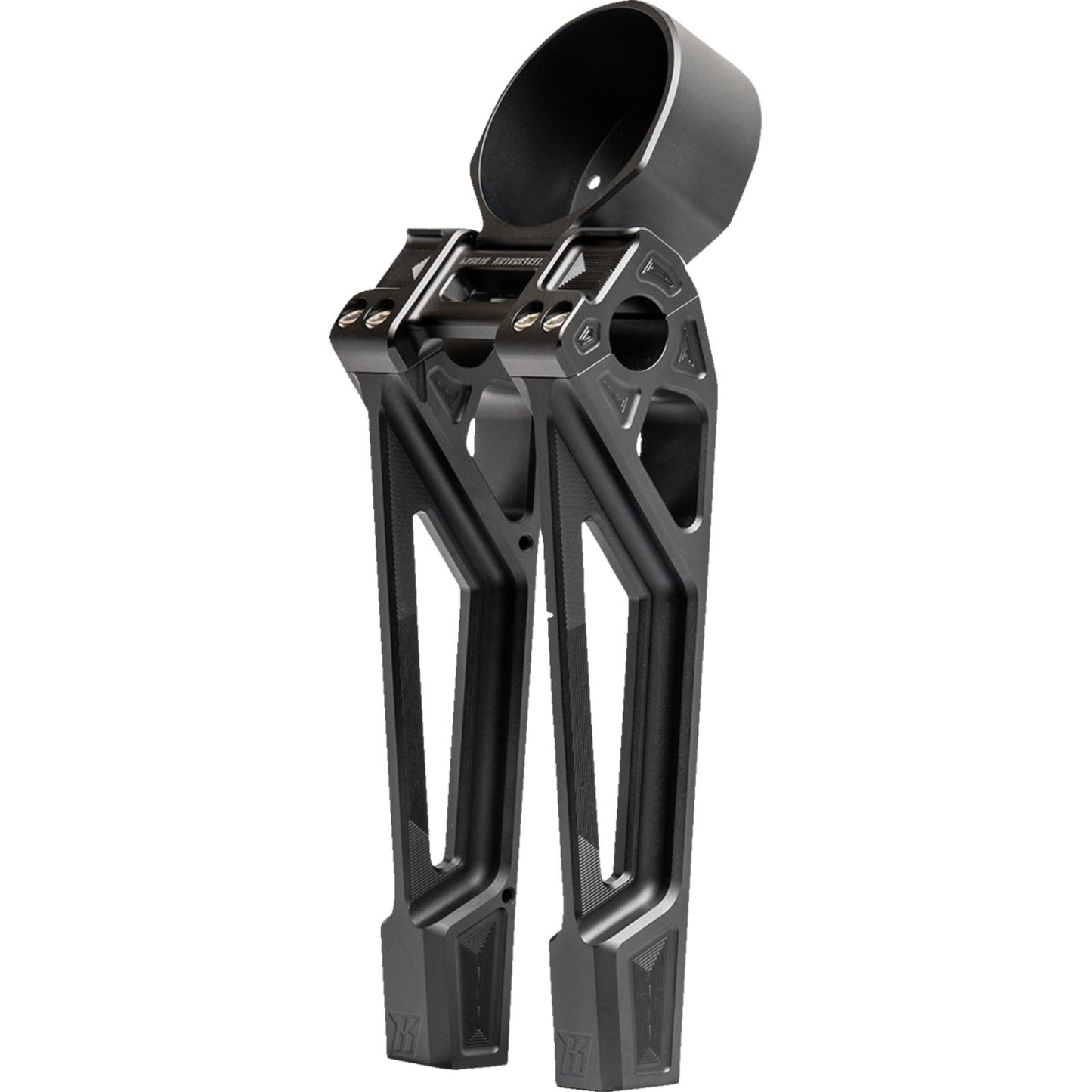 Kodlin USA Risers - Fastback - Includes Clamp & Gauge Bracket - 10" - Black [MPN: K55130]_1387487