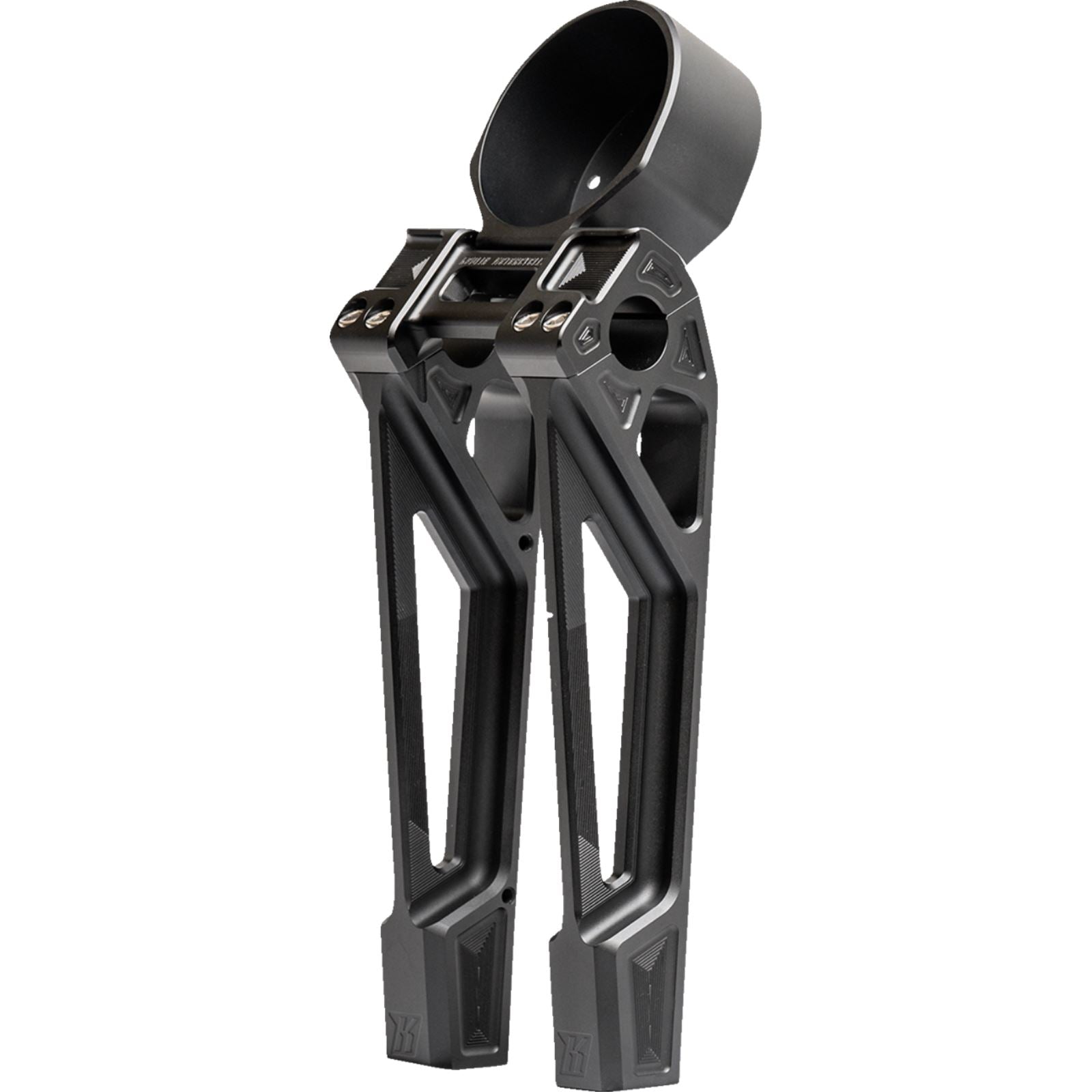 Kodlin USA Risers - Fastback - Includes Clamp & Gauge Bracket - 10" - Black [MPN: K55130]_1387487