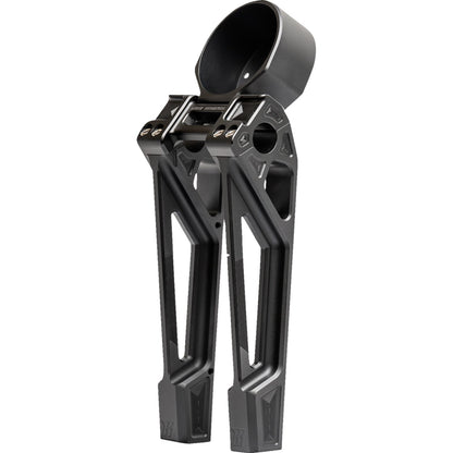 Kodlin USA Risers - Fastback - Includes Clamp & Gauge Bracket - 10" - Black [MPN: K55130]_1387487