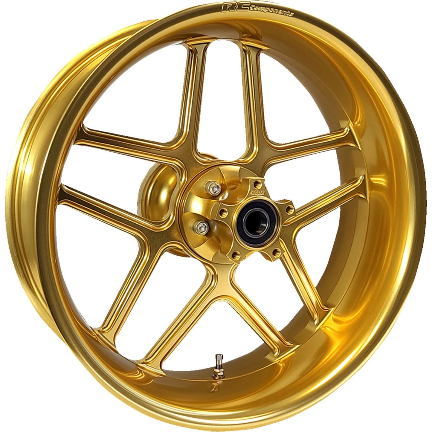 RC Components Wheel - Laguna - Rear - Single Disc/without ABS - Gold - 17x6.25 [MPN: 176-140G-RB]_1388372
