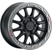 Raceline Wheel - Alpha - Front/Rear - Black/with Gun Metal Ring A14BG-51012+25_1388435