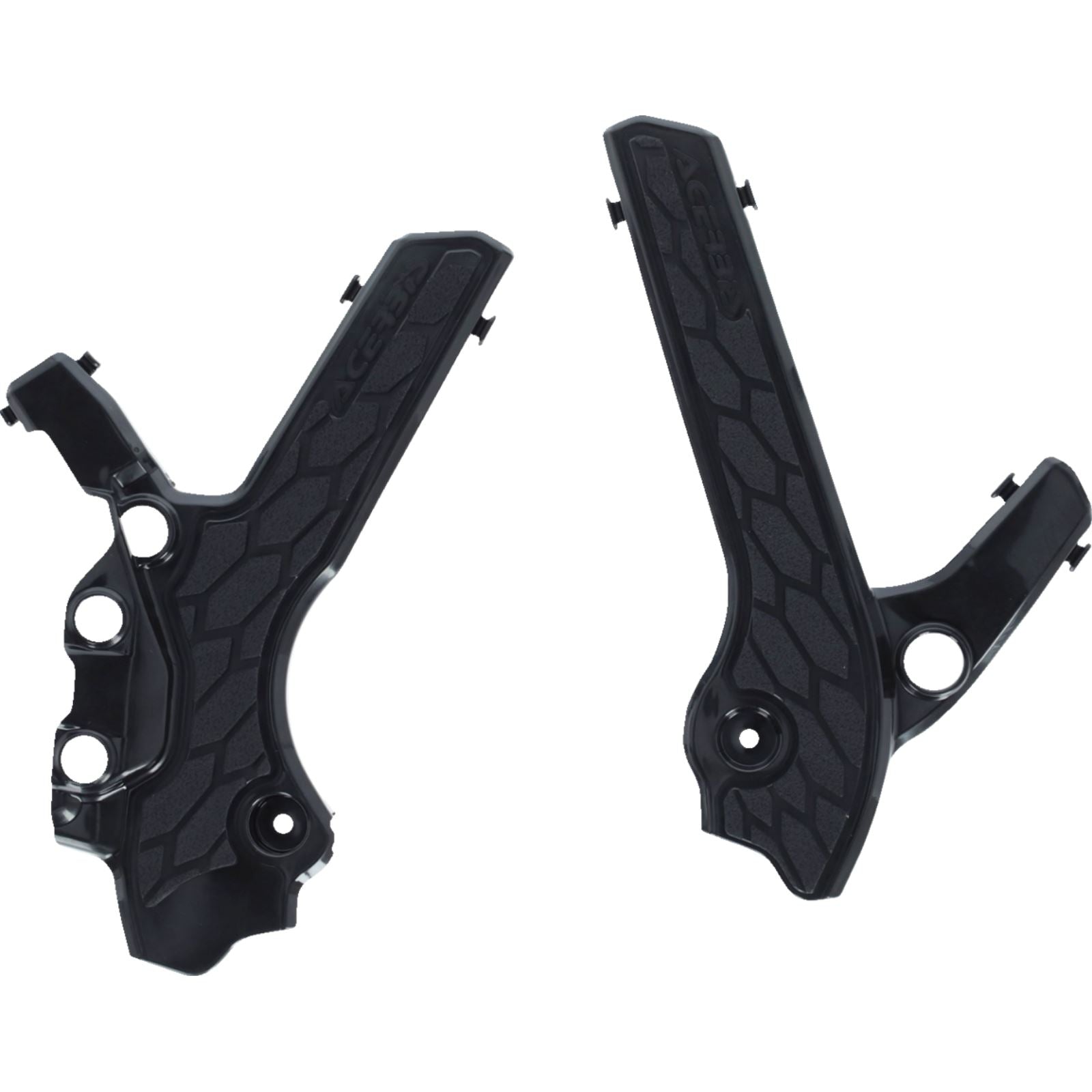 Acerbis X-Grip Frame Guards - Black - DR-Z 400S/E/SM 2983340001_1388534
