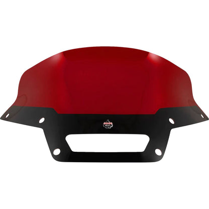 Klock Werks Kolor Flare™ Sport Windshield - 6" - Red - FXLRST [MPN: KWW-02-0622]_1389133