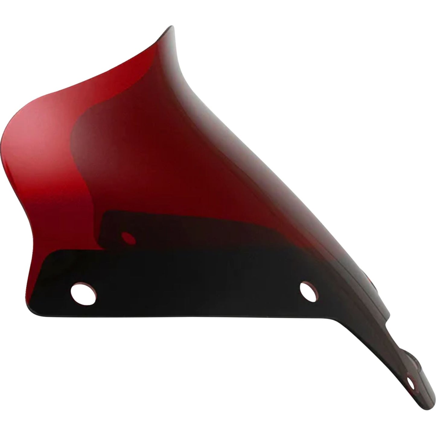 Klock Werks Kolor Flare™ Sport Windshield - 6" - Red - FXLRST [MPN: KWW-02-0622]_1389132
