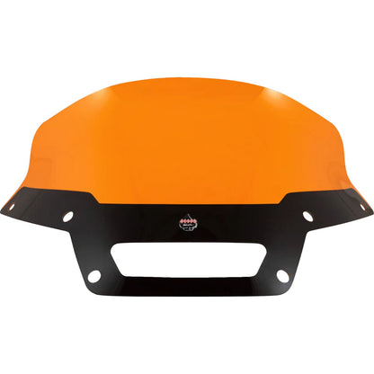 Klock Werks Kolor Flare™ Sport Windshield - 6" - Orange - FXLRST [MPN: KWW-02-0623]_1389130