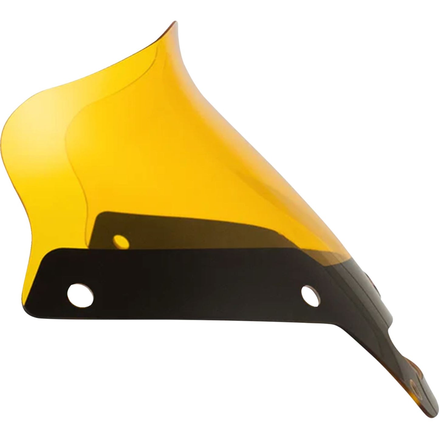 Klock Werks Kolor Flare™ Sport Windshield - 6" - Yellow - FXLRST [MPN: KWW-02-0624]_1389127