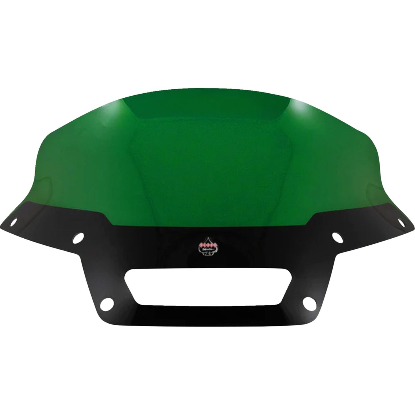 Klock Werks Kolor Flare™ Sport Windshield - 6" - Green - FXLRST [MPN: KWW-02-0625]_1389124