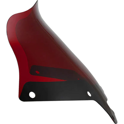Klock Werks Kolor Flare™ Sport Windshield - 8" - Red - FXLRST [MPN: KWW-02-0629]_1389143