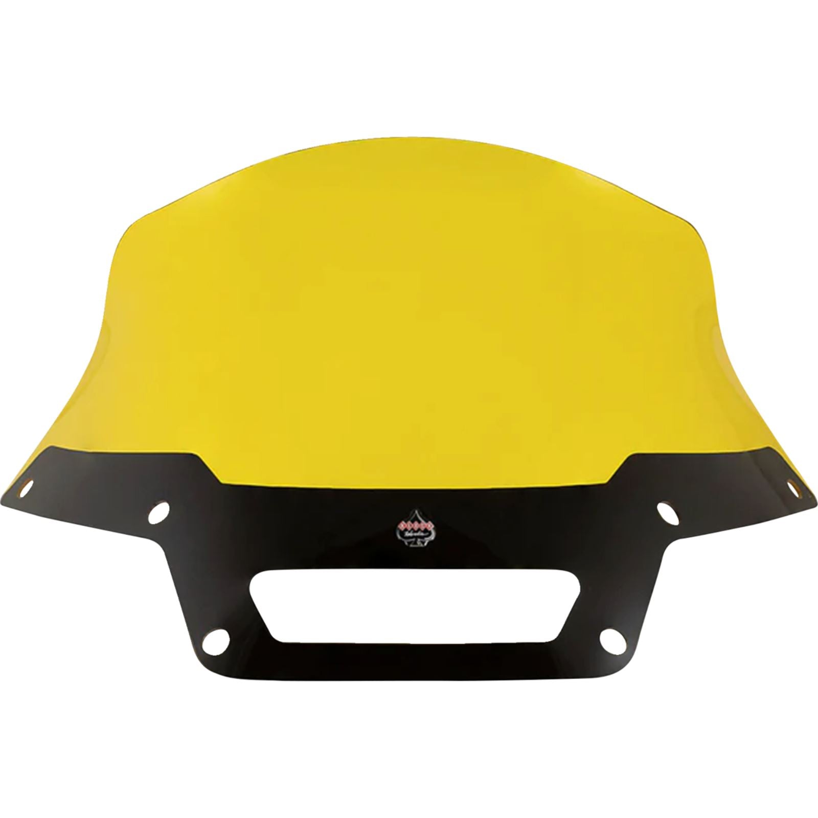 Klock Werks Kolor Flare™ Sport Windshield - 8" - Yellow - FXLRST [MPN: KWW-02-0631]_1389170