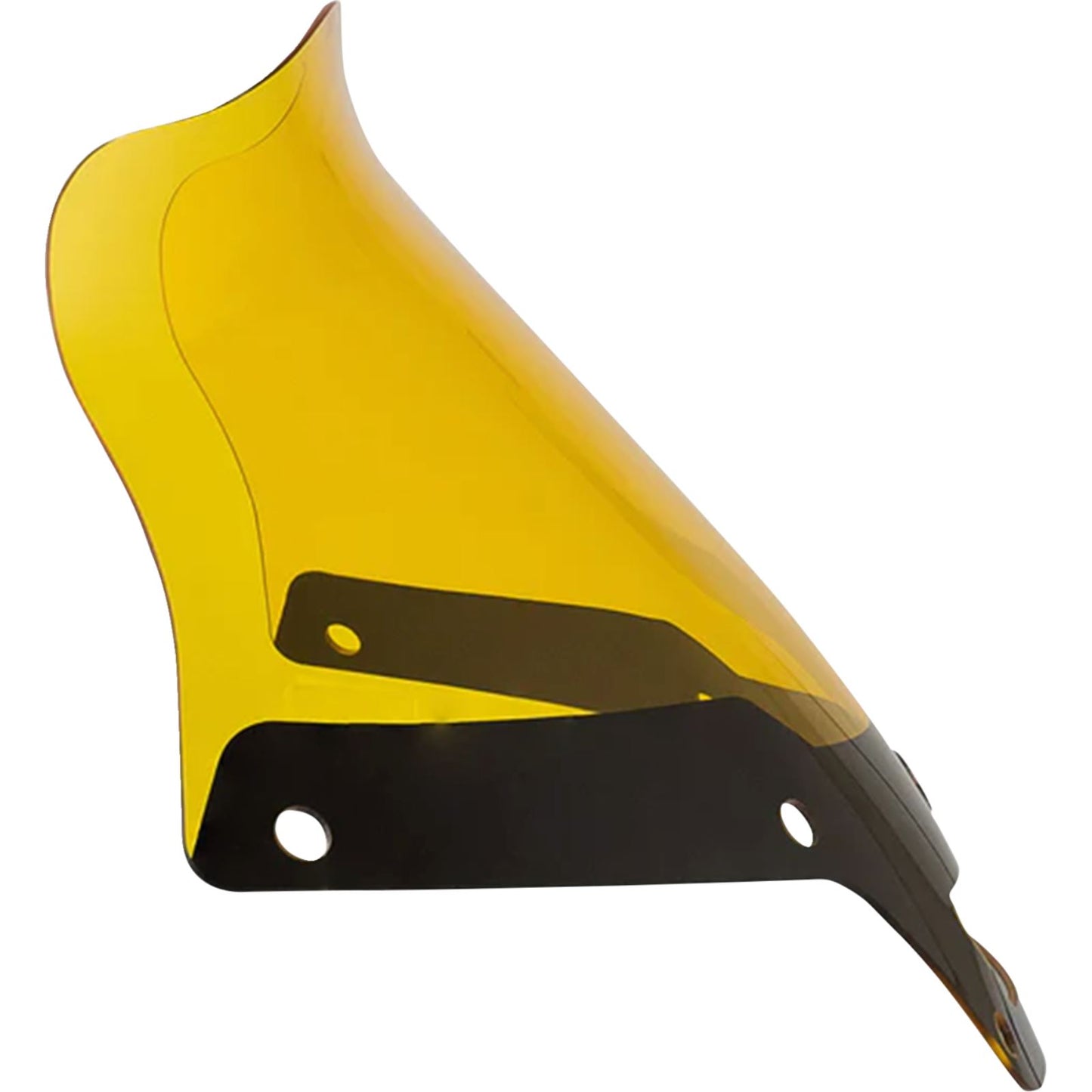 Klock Werks Kolor Flare™ Sport Windshield - 8" - Yellow - FXLRST [MPN: KWW-02-0631]_1389169