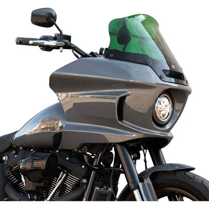 Klock Werks Kolor Flare™ Sport Windshield - 8" - Green - FXLRST [MPN: KWW-02-0632]_1389165