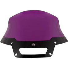 Klock Werks Kolor Flare™ Sport Windshield - 8" - Purple - FXLRST [MPN: KWW-02-0634]_1389161