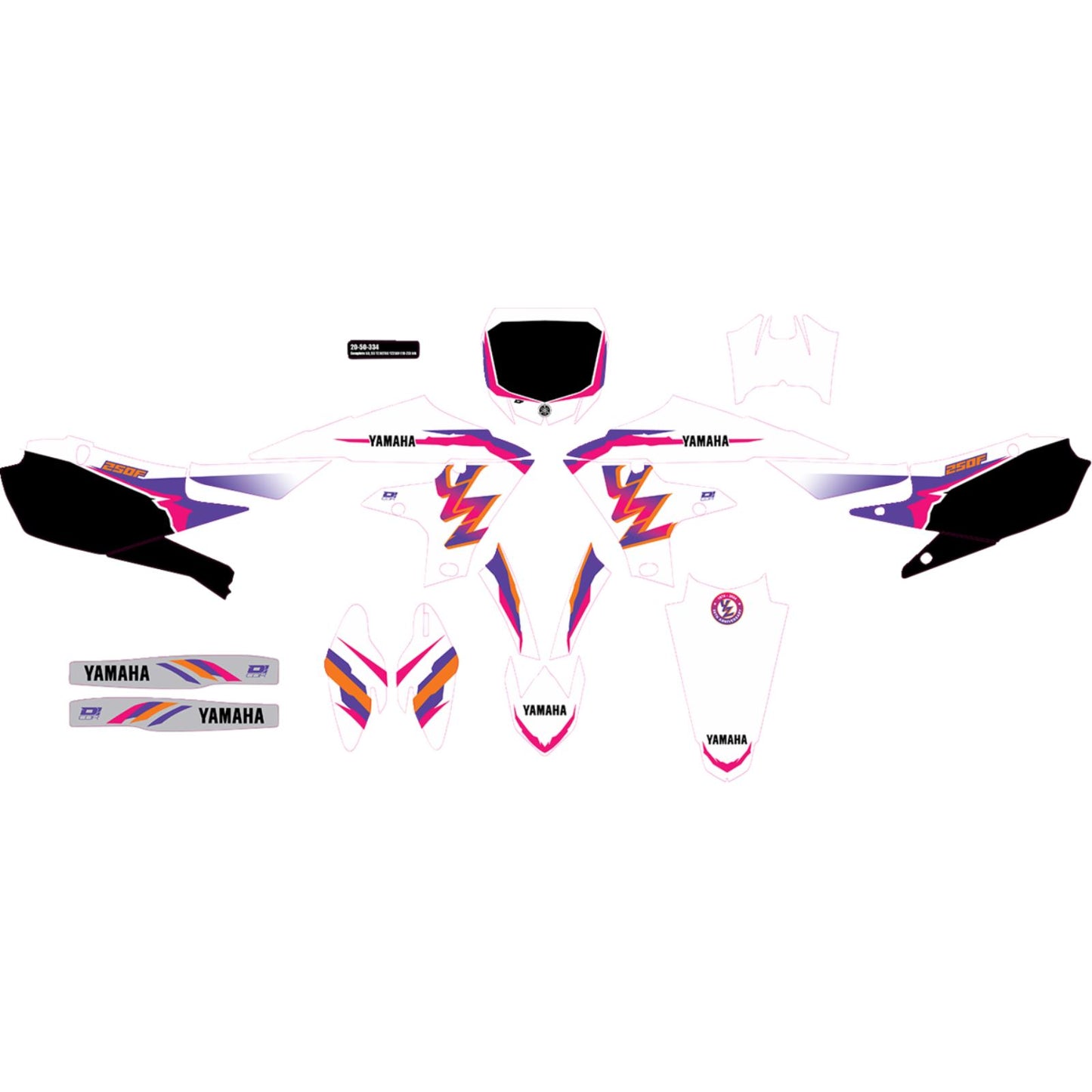 D'Cor Complete Graphic Kit for Yamaha [MPN: 20-50-334]_1399951