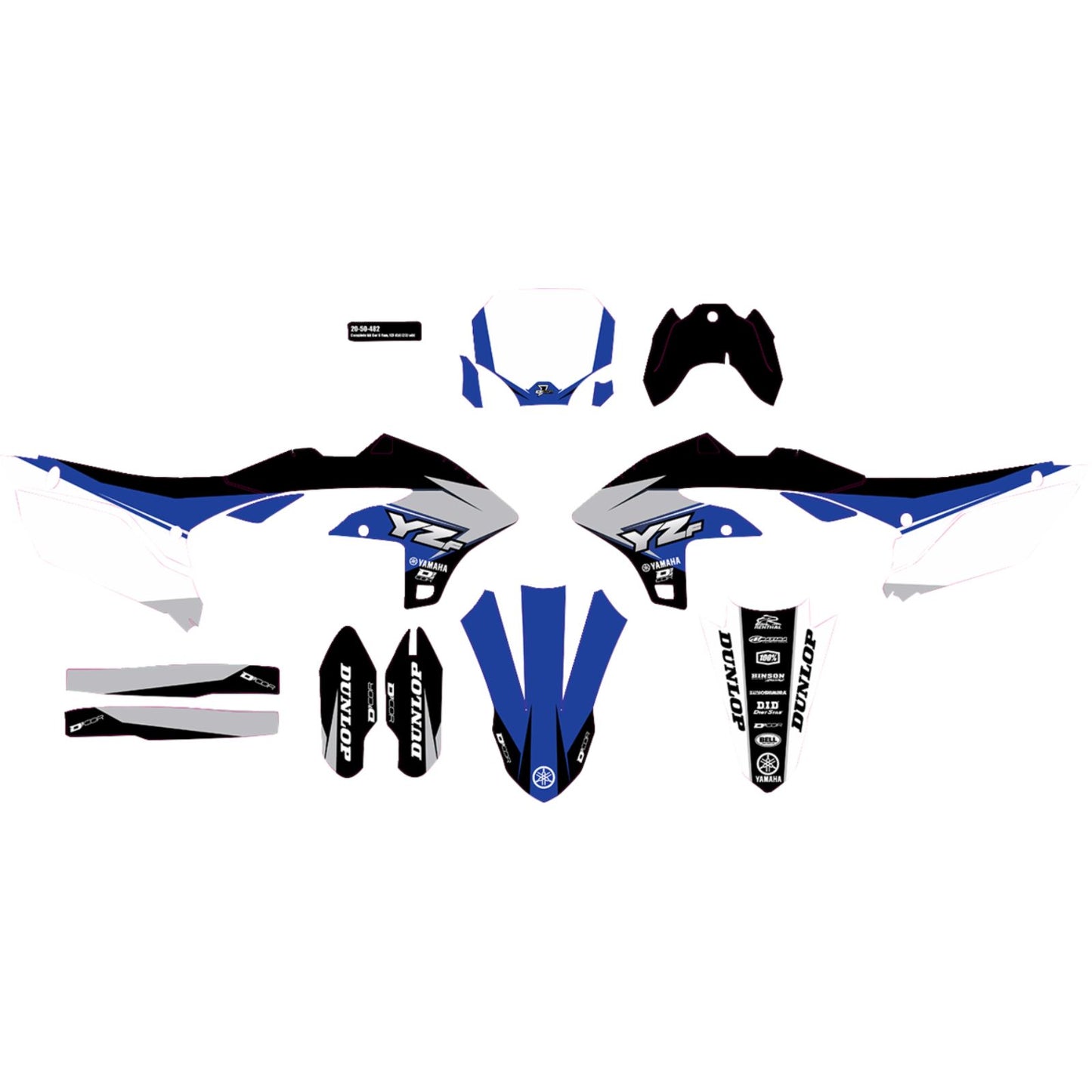 D'Cor Graphic Kit for Yamaha [MPN: 20-50-482]_1398199